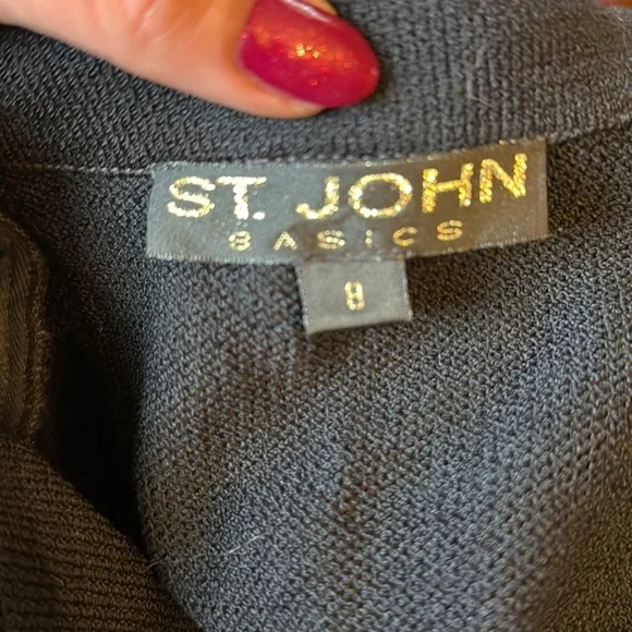 ST. JOHN Basics blazer size 8